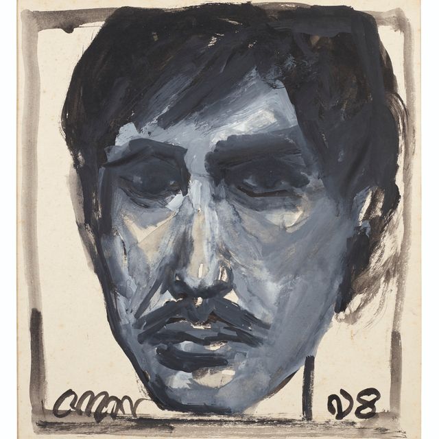 Jogen Chowdhury — Без названия (автопортрет)