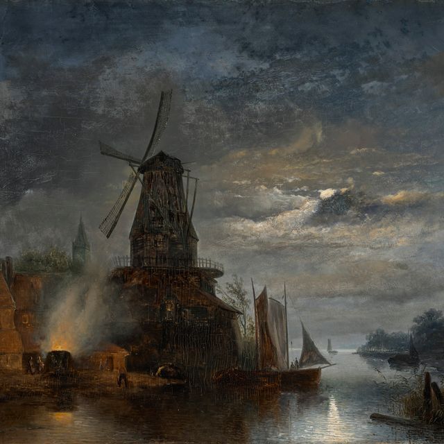 Johan Barthold Jongkind — Мулен и шери, Олланд