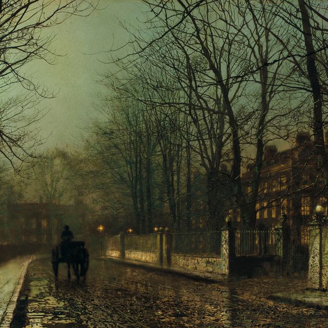 John Atkinson Grimshaw — Мокрая луна, Путни-роуд