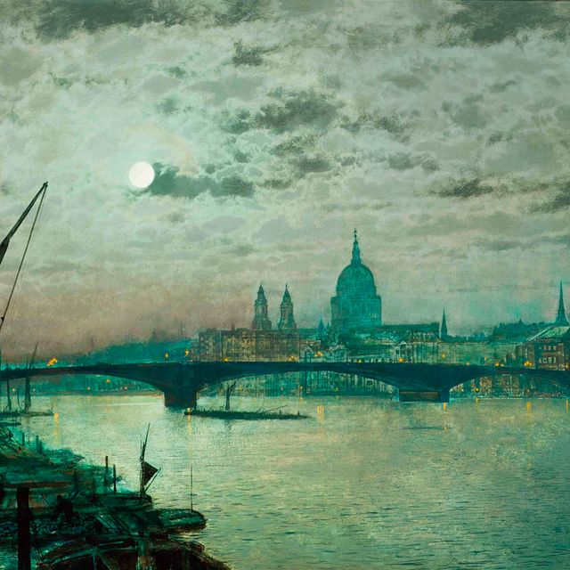 John Atkinson Grimshaw — Мост Саутуорк и собор Святого Павла