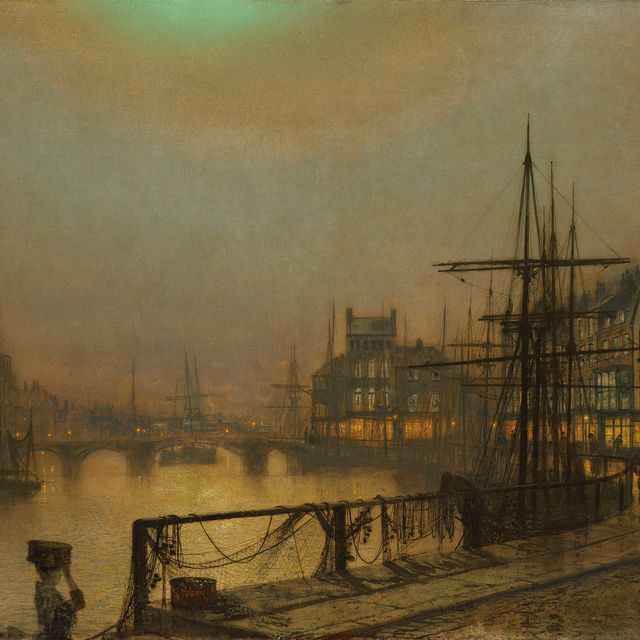 John Atkinson Grimshaw — Уитби ночью