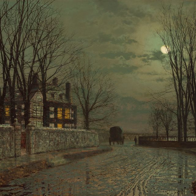 John Atkinson Grimshaw — Поворот дороги
