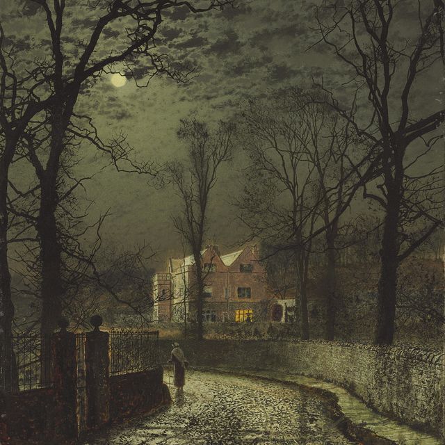 John Atkinson Grimshaw — Возвращаюсь домой