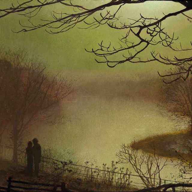 John Atkinson Grimshaw — Озеро Раундхей