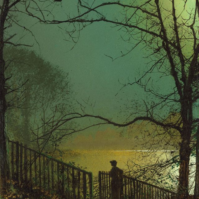 John Atkinson Grimshaw — Озеро Раундхей-Парк