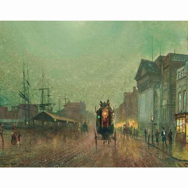 John Atkinson Grimshaw — Ливерпульские доки