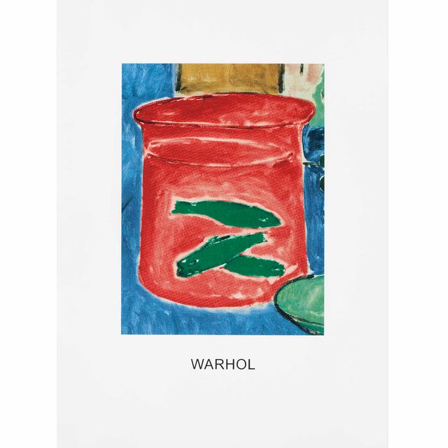 John Baldessari — Двоение в глазах: Красный цвет Уорхола
