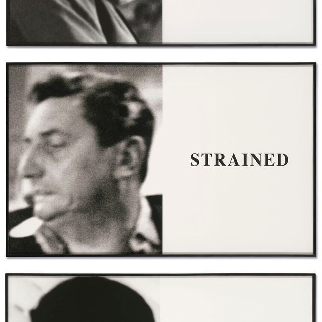 John Baldessari — На первый взгляд: Страдающий/ Напряженный / Радостный