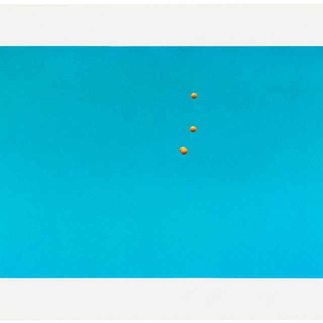 John Baldessari — Подбрасывание трех мячей в воздух, чтобы получить прямую линию (лучшая из тридцати шести попыток)