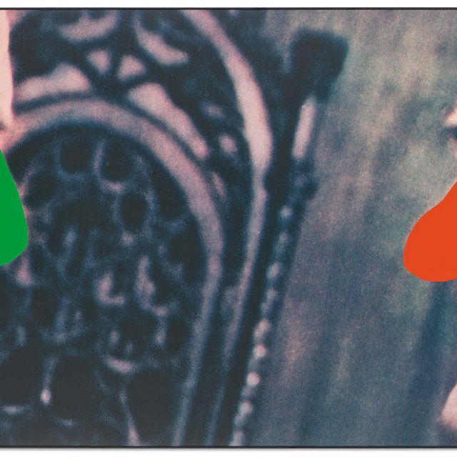 John Baldessari — Два носа: Красный и зеленый