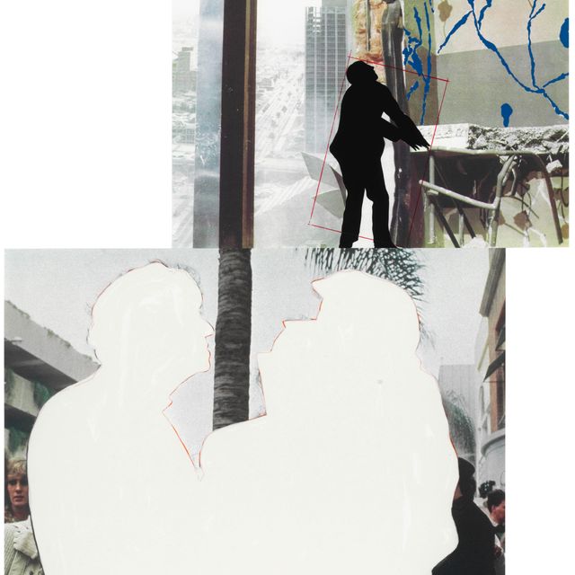 John Baldessari — От одного до трех лиц (с двумя контекстами — один хаотичный), от Валторниста, Квадратной Голубой Луны и других сюжетов