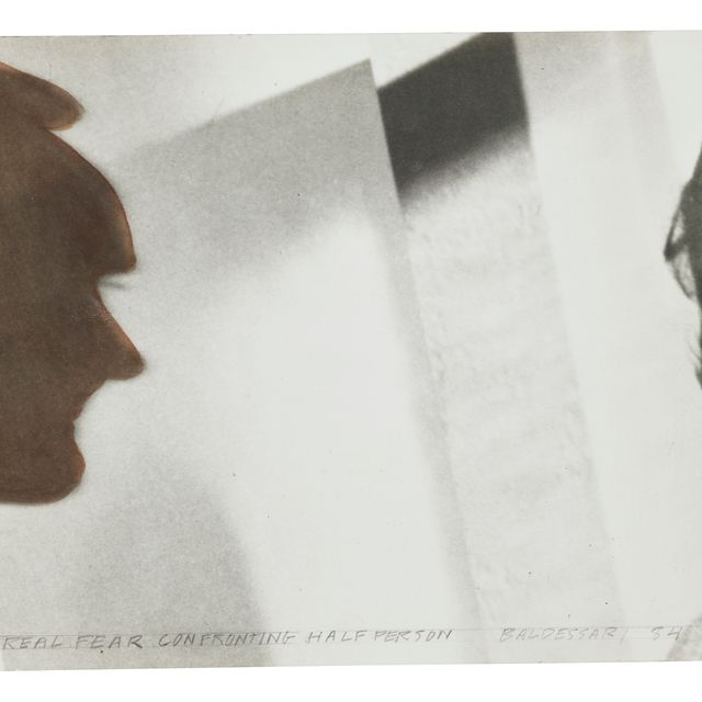 John Baldessari — Настоящий Страх, с которым сталкивается Получеловек