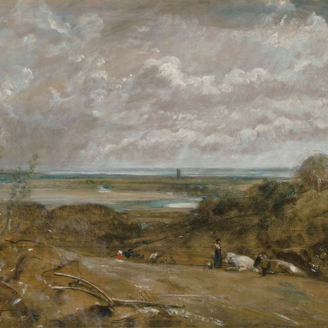 John Constable — Дедхэм из Лэнгхэма