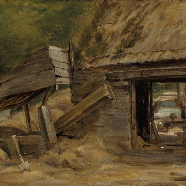 John Constable — Старый мельничный сарай, Дедхэм