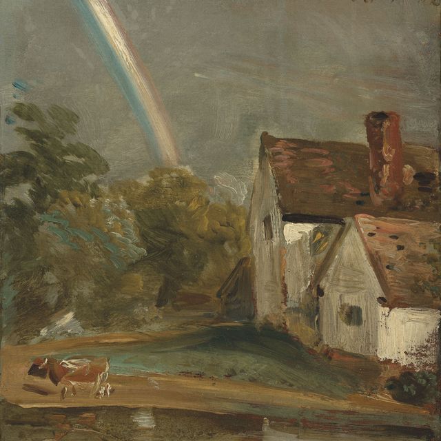 John Constable — Домик Вилли Лотта с радугой