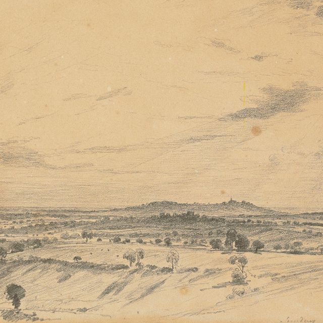 John Constable — Борона с полей на Чайлдз-Хилл