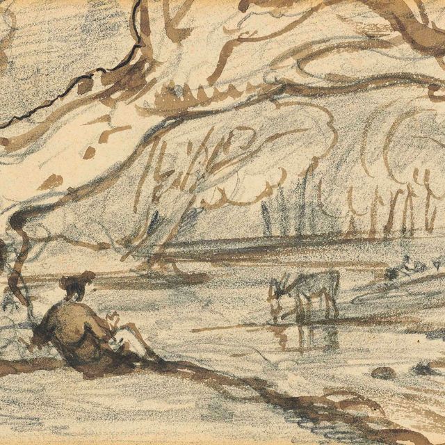John Constable — Этюд к фильму "Жак и раненый олень"