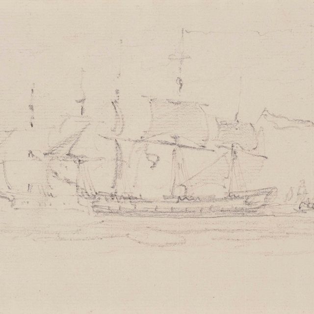 John Constable — Судоходство по Темзе или Медуэю