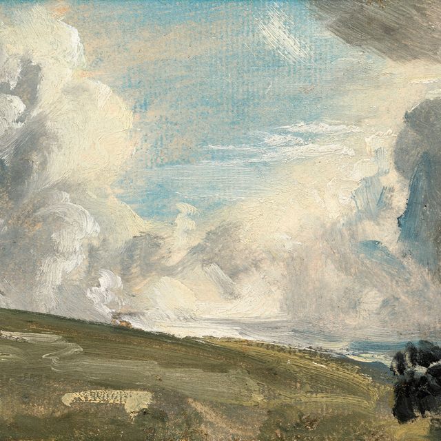 John Constable — Изучение облаков, возможно, над хребтом Харнхэм