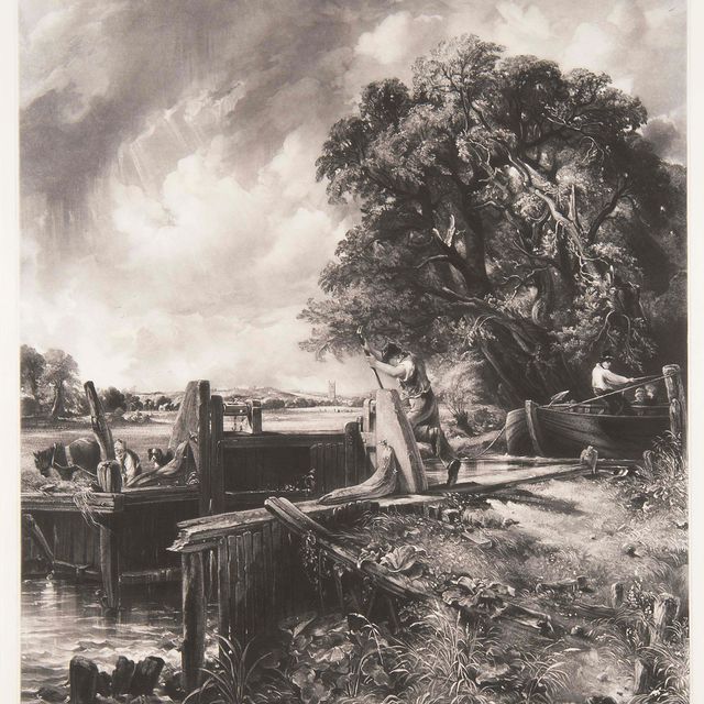 John Constable — Замок и Дедхэм-Вейл