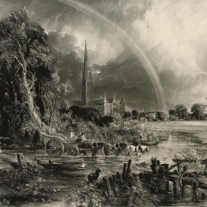 John Constable — Радуга, кафедральный собор Солсбери