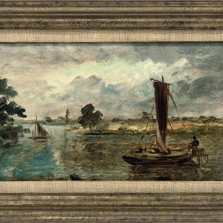 John Constable — Вид на реку Темзу в Гринвиче