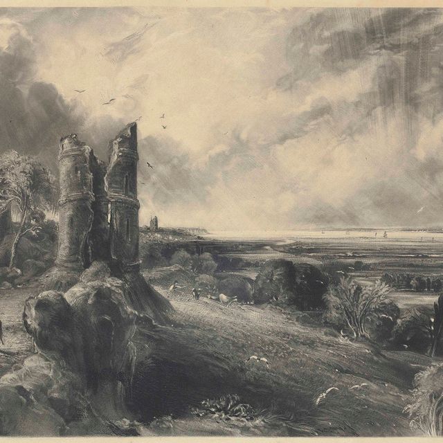 John Constable — Замок Хэдли, недалеко от Нор