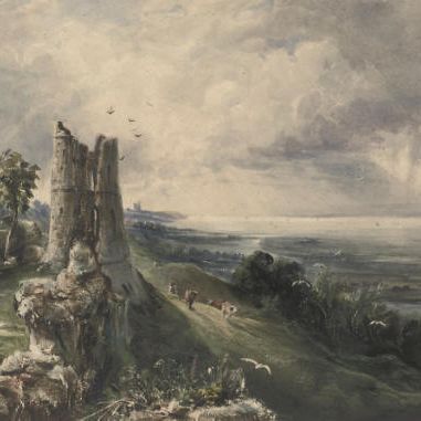 John Constable — Вид на замок Хэдли