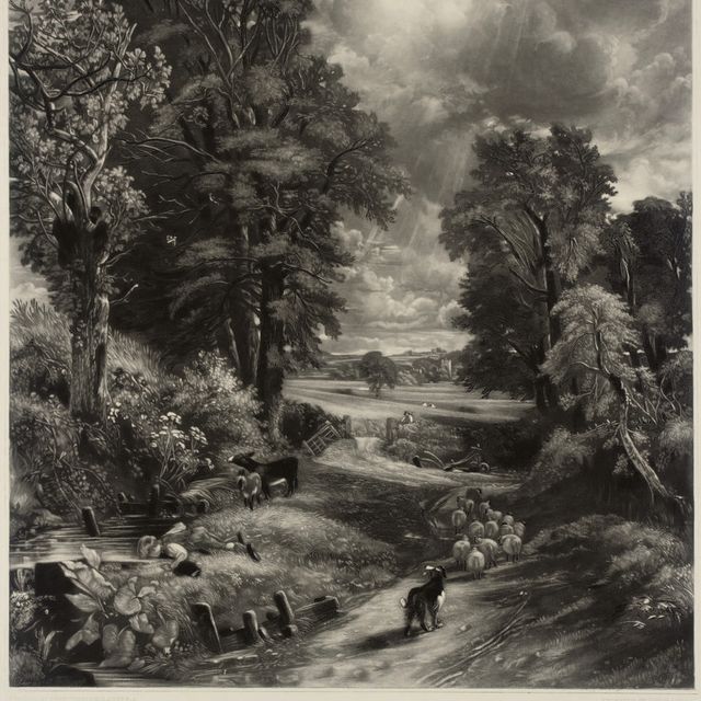 John Constable — Кукурузное поле