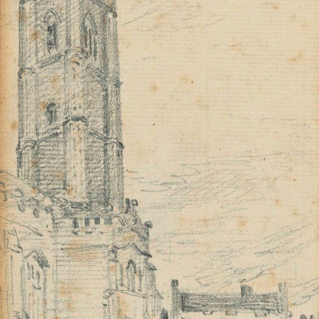 John Constable — Церковь Дедхэм, Эссекс
