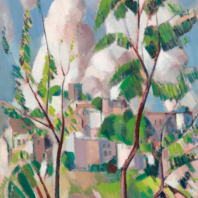 John Duncan Fergusson — Динар, Город