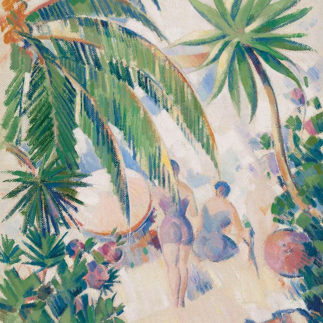 John Duncan Fergusson — Вилла Gotte Plage