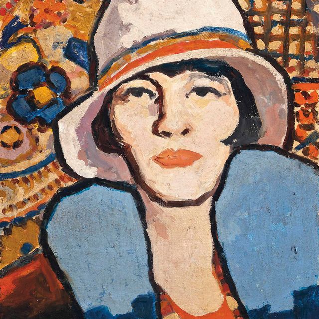 John Duncan Fergusson — Белая шляпа