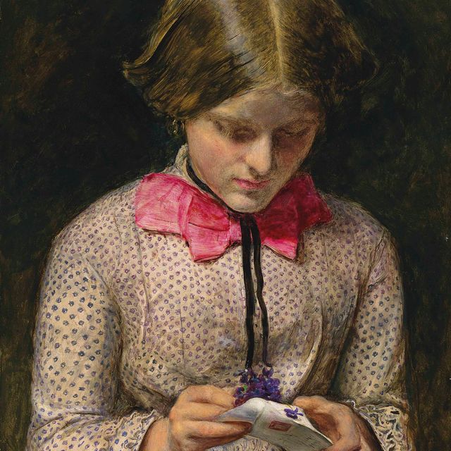 John Everett Millais — Послание Фиалки
