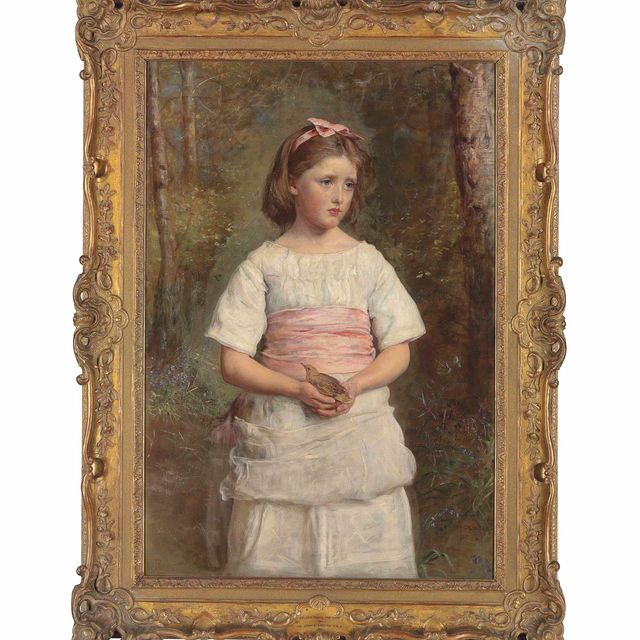 John Everett Millais — Выпавший из гнезда