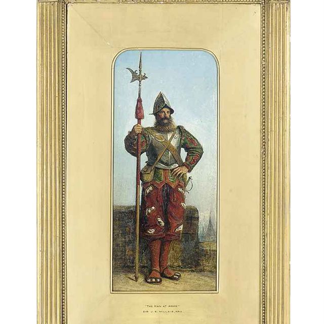 John Everett Millais — Человек с оружием в руках