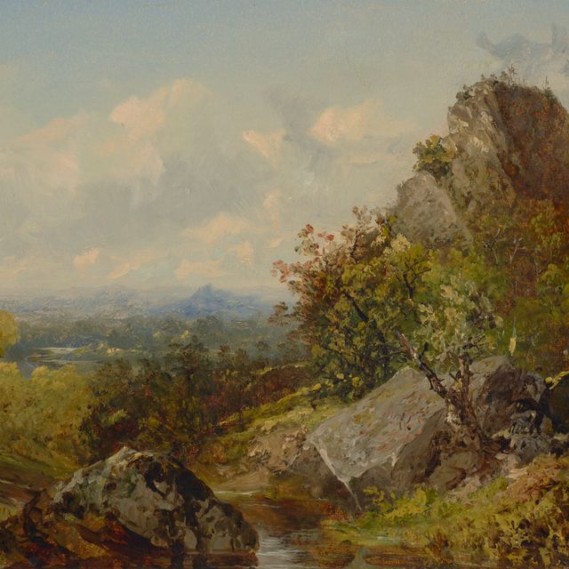 John Frederick Kensett — Вид с валунов