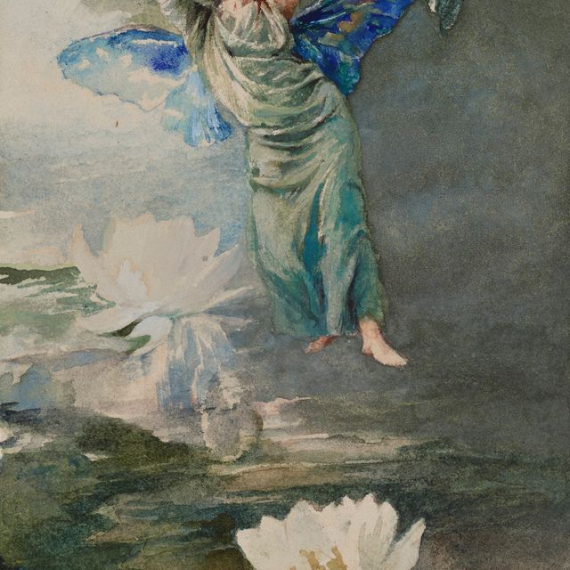 John La Farge — Фея водяной лилии