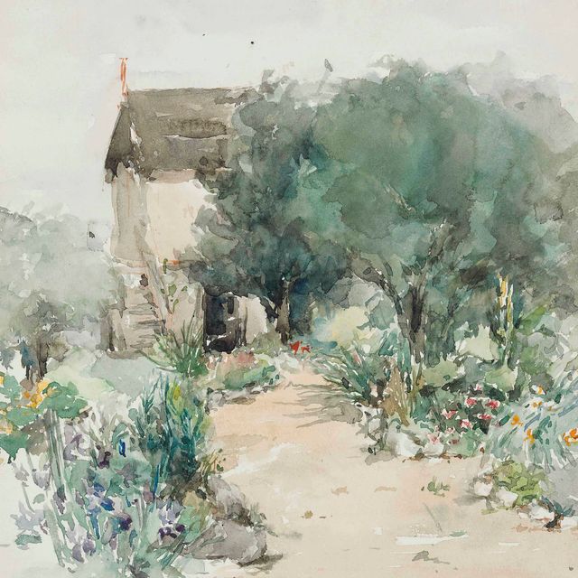 John La Farge — Студия на ферме Грейледж, Рай