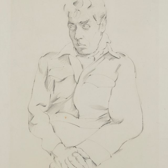 John Minton — Портрет мужчины