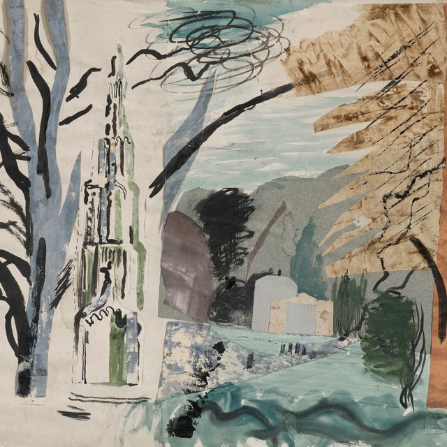 John Piper — Сад в Стоурхеде