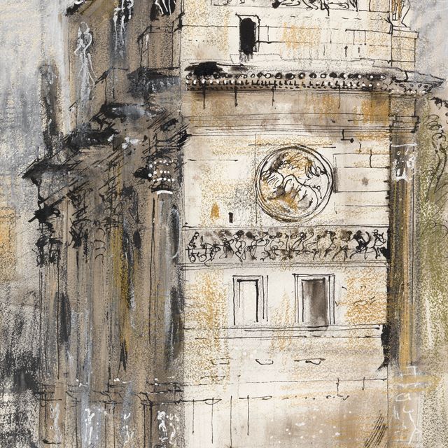 John Piper — Арка Константина, Рим