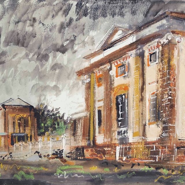 John Piper — Павильоны Иниго Джонса, Сток-Парк, Сток-Брюэрн