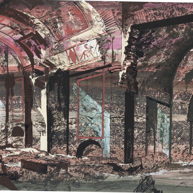 John Piper — Катакомбы, Рим