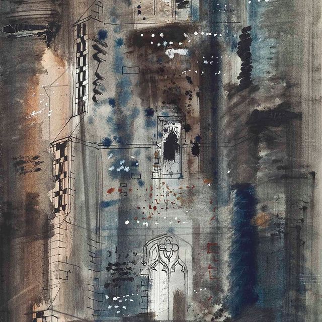 John Piper — Башня Петтистри, Саффолк