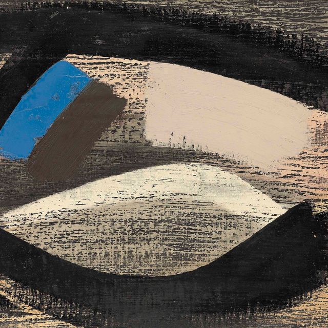 John Piper — Лланддьюин-вессика и флаг