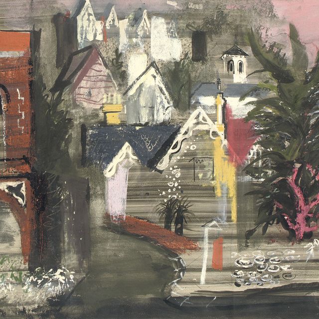 John Piper — Хилл-Таун, остров Уайт