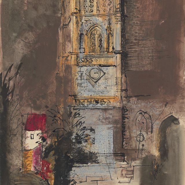 John Piper — Рейштонская церковь, Сомерсет
