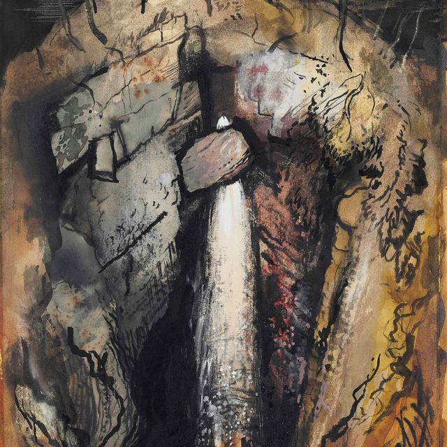 John Piper — Пещера Уэзеркот, Северный Йоркшир