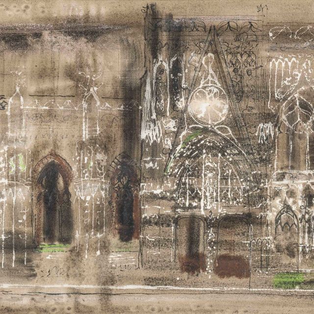 John Piper — Кафедральный собор Абвиля